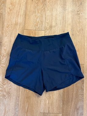 Brooks Navy Blue Women's Running Shorts